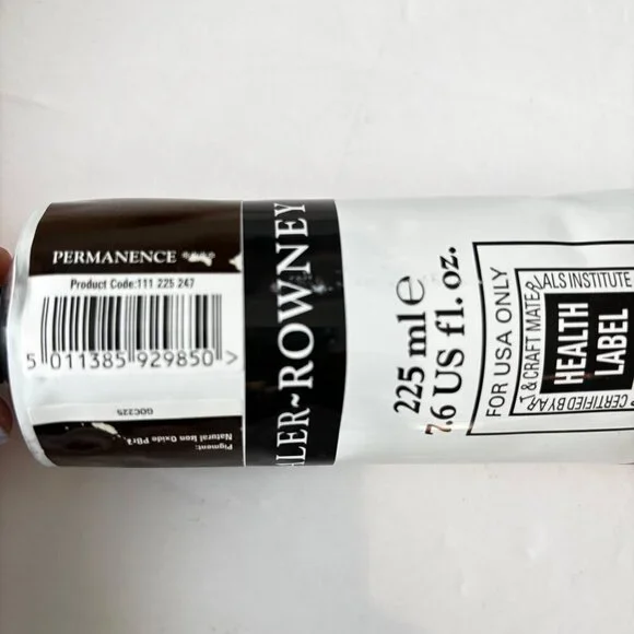 Daler-Rowney Georgian Oil Colour Raw Umber 247 225 ml‎ 7.6 oz Tube For Artists - Picture 4 of 9